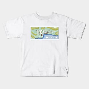 Village Map Kids T-Shirt